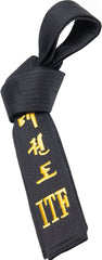 Budogürtel „ITF“ (mit Bestickung) „TAEKWON-DO“