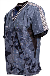 T-Shirt mit V-Ausschnitt zum Kickboxen „Kickboxjacke Prism“