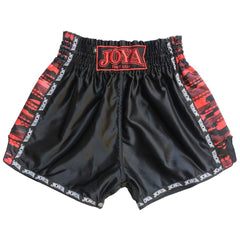 Joya Camo V2 Kickboxing Shorts - Red