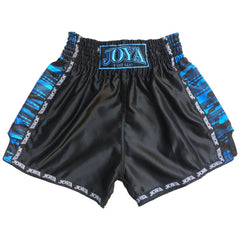 Joya Camo V2 Kickboxing Shorts - Blue