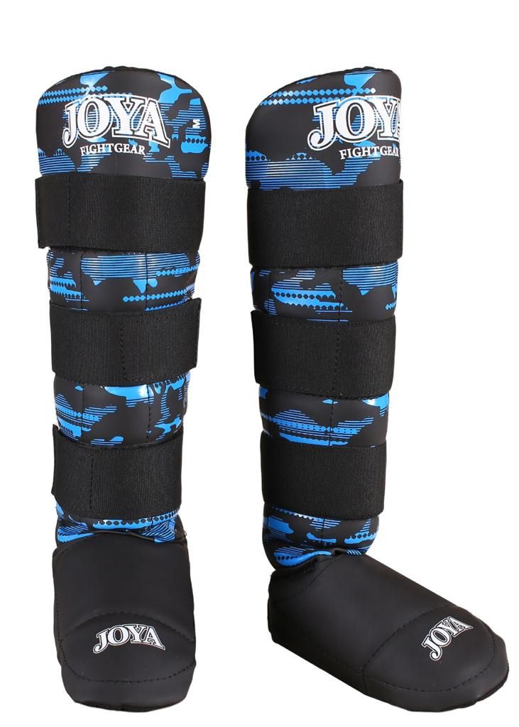 Joya Camo V2 ShinGuards - Blue