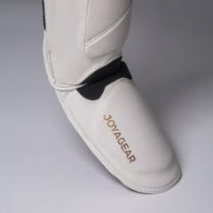 Joyagear Falcon Shinguards White