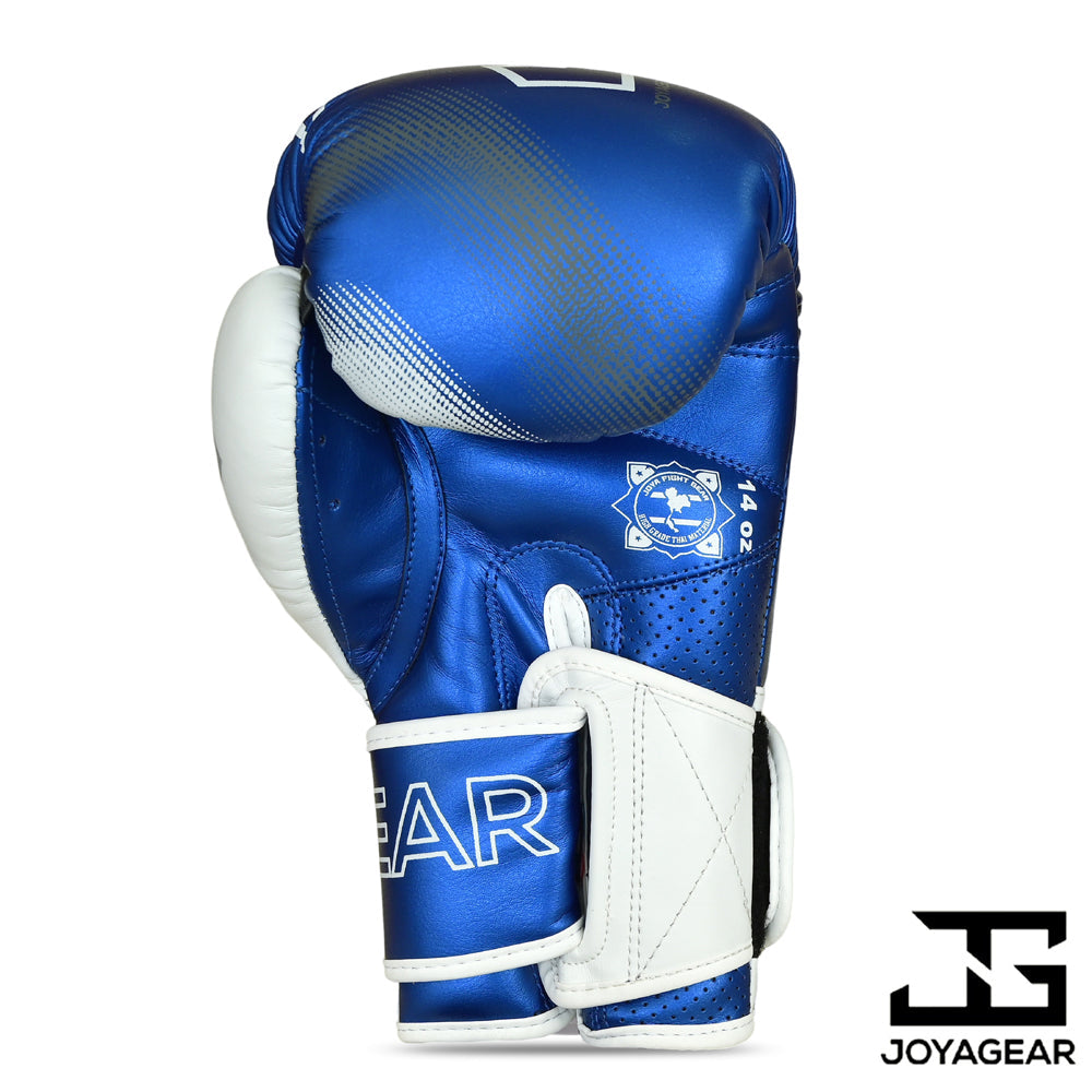The Joyagear "Evolution" Boxing Gloves - Blue-White