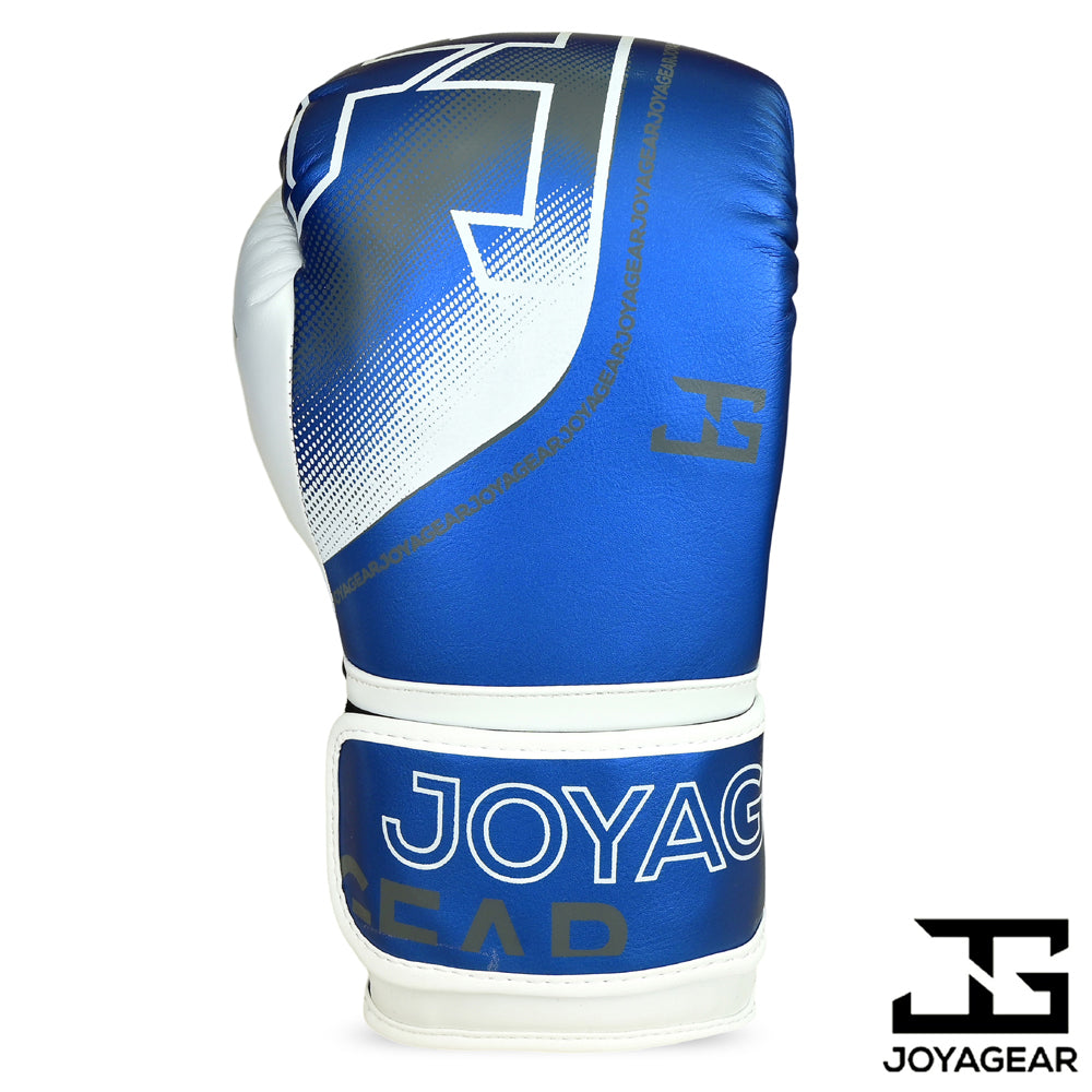 The Joyagear "Evolution" Boxing Gloves - Blue-White