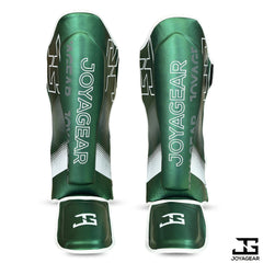 The Joyagear "Evolution" Shinguards - Green-White