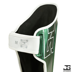 The Joyagear "Evolution" Shinguards - Green-White