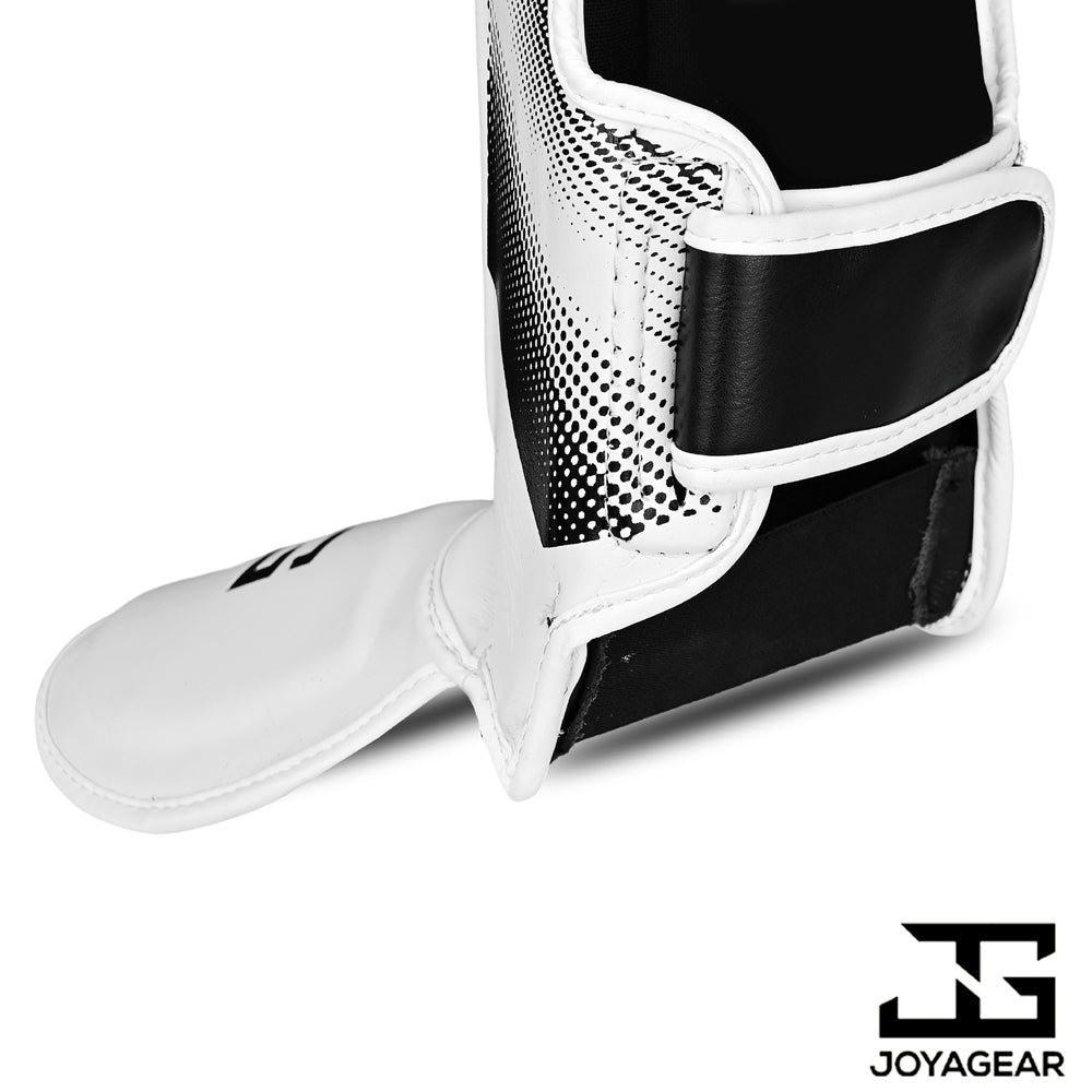 The Joyagear "Evolution" Shinguards - White-White