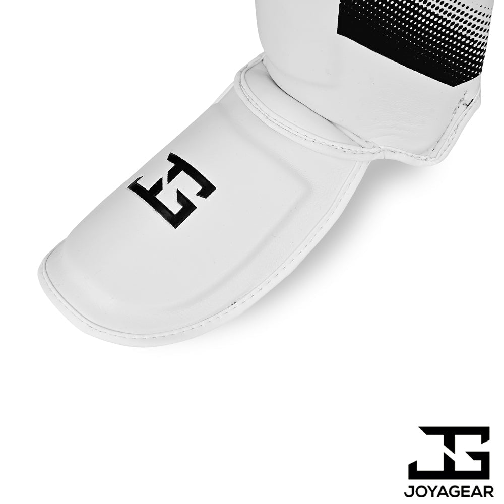 The Joyagear "Evolution" Shinguards - White-White