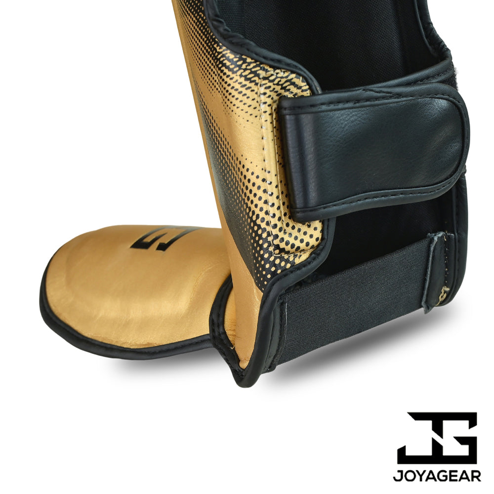 The Joyagear "Evolution" Shinguards - Gold-Black