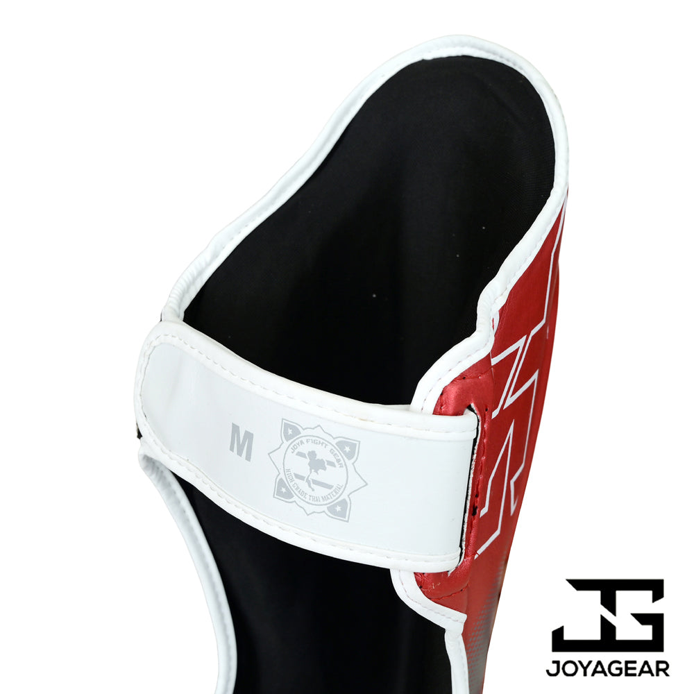 The Joyagear "Evolution" Shinguards - Red-White