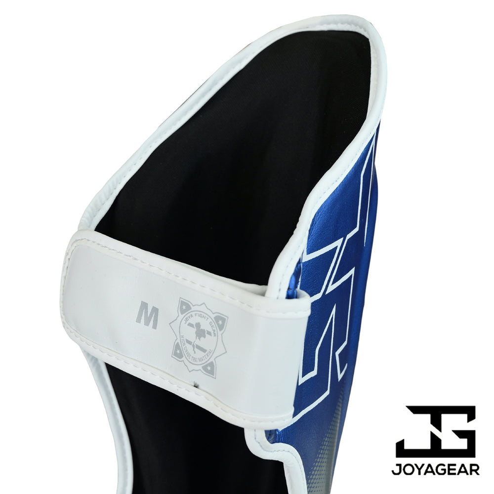 The Joyagear "Evolution" Shinguards - Blue-White