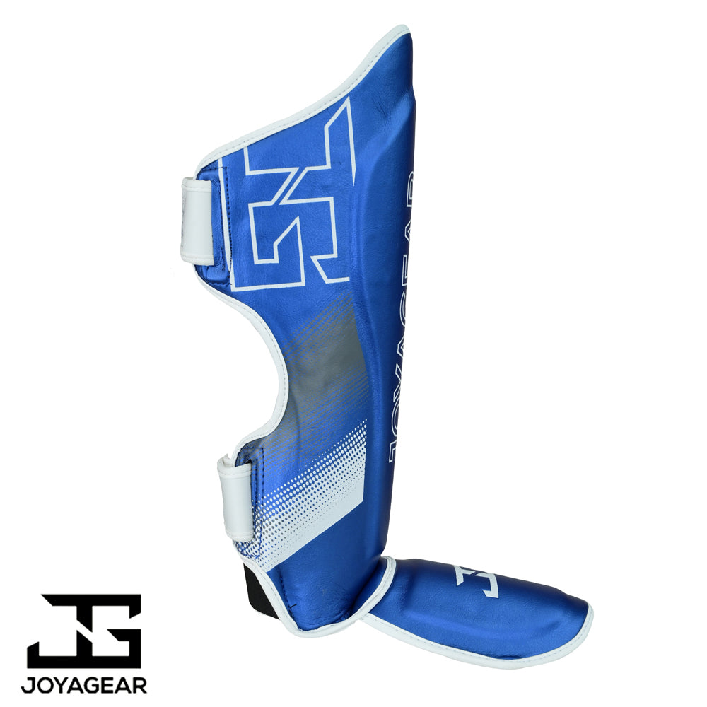 The Joyagear "Evolution" Shinguards - Blue-White
