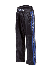 Satin pants Profi Design blue stripes