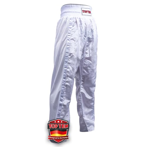 TOP TEN Kickboxhose Mesh | Pointfighting | Leicht- und Vollkontakt Kickboxen | WAKO