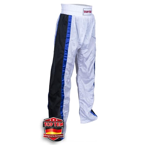 TOP TEN Kickboxhose Mesh | Pointfighting | Leicht- und Vollkontakt Kickboxen | WAKO