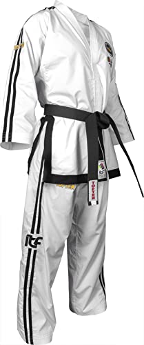 TOP TEN Taekwon-Do Grandmaster Dobok „Premium Gold“ (7. - 9. Dan) (ITF Approved)