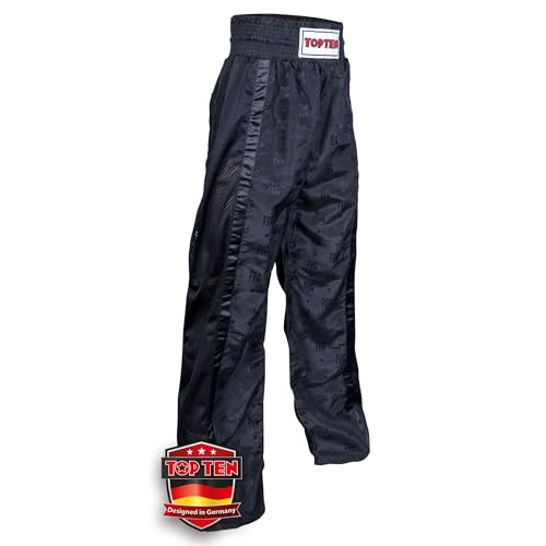 TOP TEN Kickboxhose Mesh | Pointfighting | Leicht- und Vollkontakt Kickboxen | WAKO