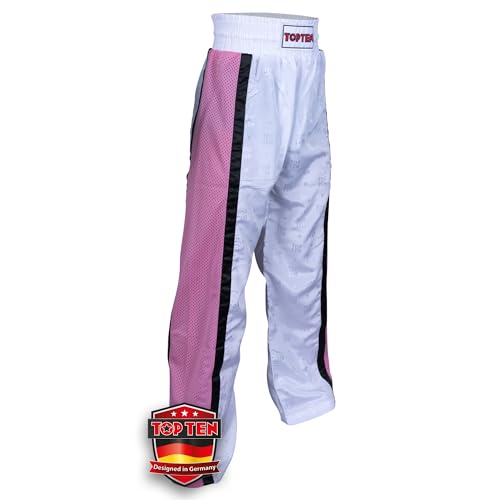 TOP TEN Kickboxhose Mesh | Pointfighting | Leicht- und Vollkontakt Kickboxen | WAKO