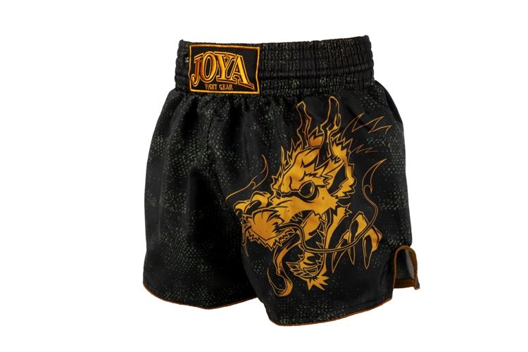 Joya Kickboxing Shorts - Dragon - Gold