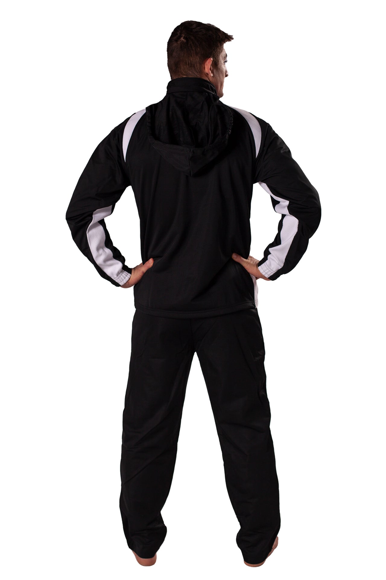 DANRHO Tracksuit classic black/white