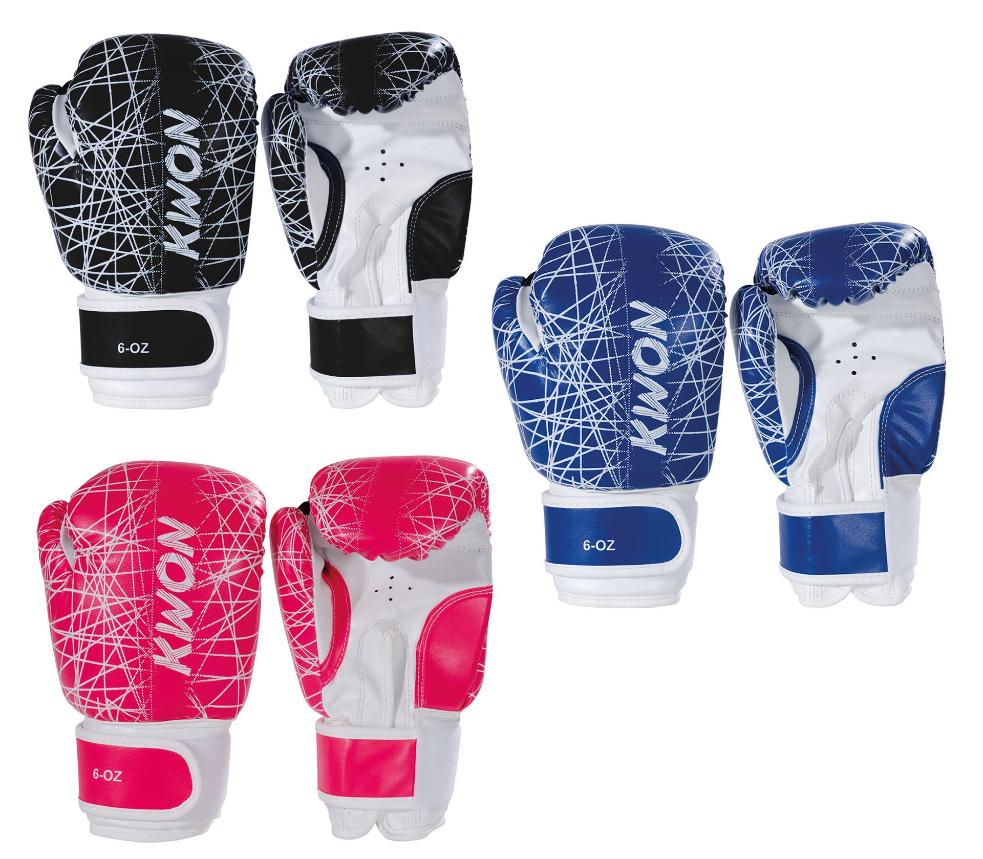 Kid's boxing gloves Neon