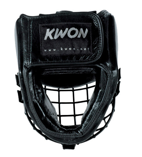 Head protector with iron grid