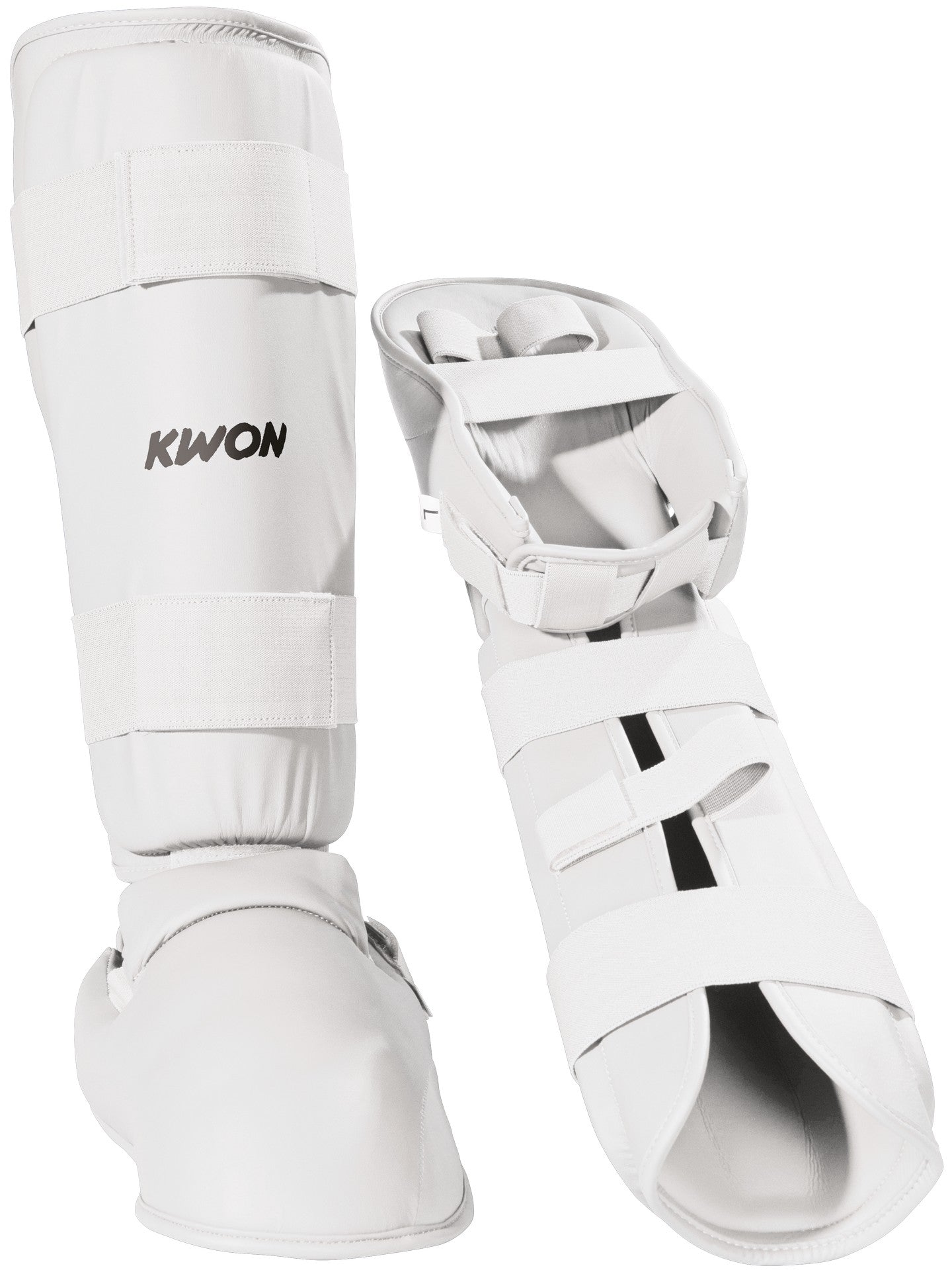 Karate shin and instep guards