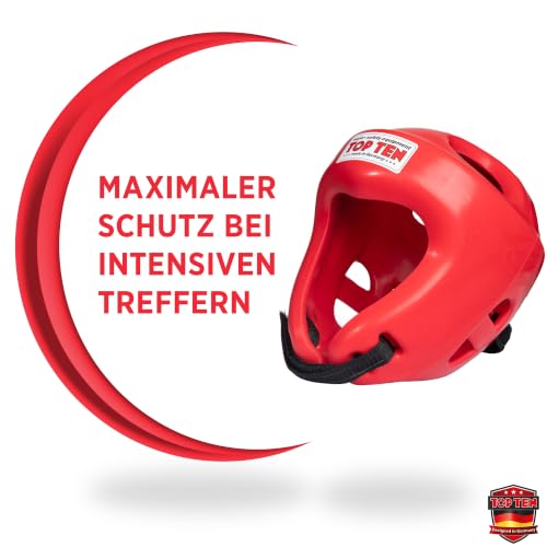 TOP TEN Kopfschutz Competition Fight | Kampfsport-Protektor | Kickboxen | Taekwon-Do