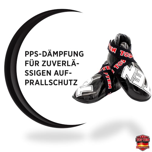 TOP TEN Fußschutz „Superlight“ für den Wettkampf