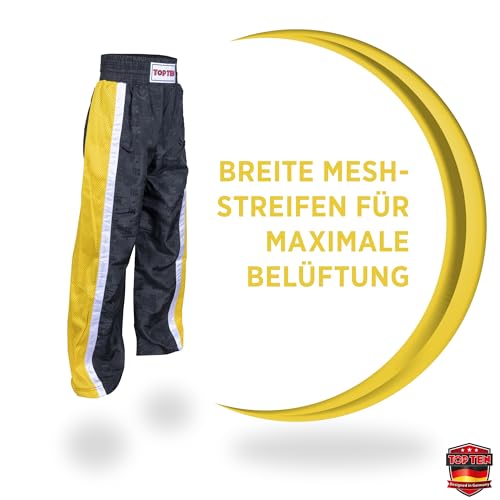 TOP TEN Kickboxhose Mesh | Pointfighting | Leicht- und Vollkontakt Kickboxen | WAKO
