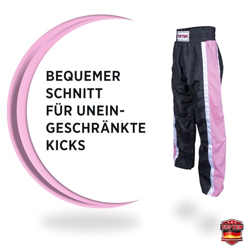 TOP TEN Kickboxhose Mesh | Pointfighting | Leicht- und Vollkontakt Kickboxen | WAKO