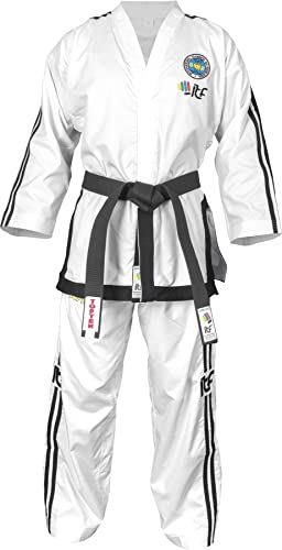 TOP TEN Taekwon-Do Grandmaster Dobok „Premium Gold“ (7. - 9. Dan) (ITF Approved)