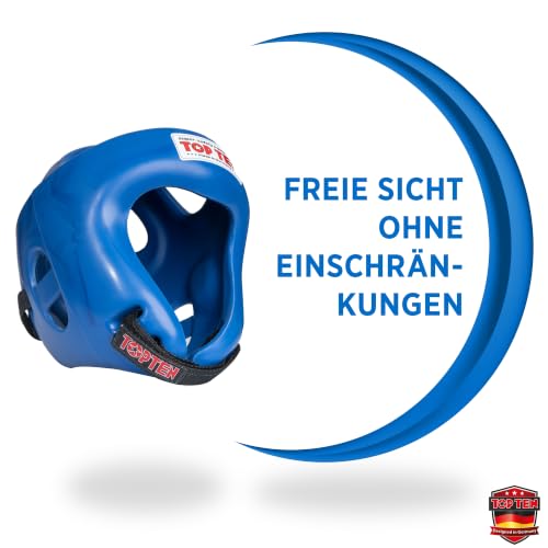 TOP TEN Kopfschutz Competition Fight | Kampfsport-Protektor | Kickboxen | Taekwon-Do