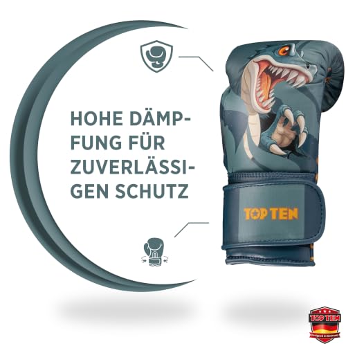 TOP TEN Boxhandschuhe für Kinder T-Iron | Kinderboxhandschuhe | 4-8 oz