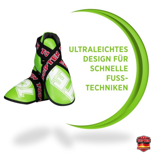 TOP TEN Fußschutz „Superlight“ für den Wettkampf