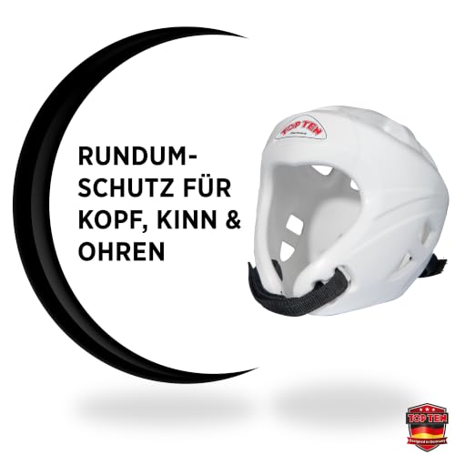TOP TEN Kopfschutz Avantgarde |WAKO Approved | ITF Approved | Kickboxen | TKD