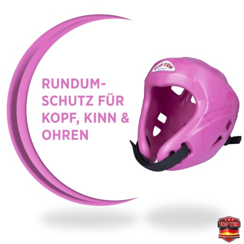 TOP TEN Kopfschutz Avantgarde |WAKO Approved | ITF Approved | Kickboxen | TKD