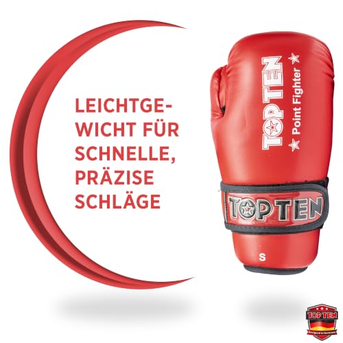TOP TEN Pointfighter Point Fighter | Wettkampfhandschuhe | Kickboxen | WAKO Approved
