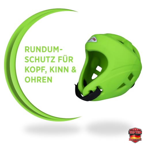 TOP TEN Kopfschutz Avantgarde |WAKO Approved | ITF Approved | Kickboxen | TKD