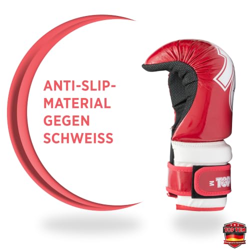 TOP TEN Pointfighter Glossy Block | Kickbox-Handschuhe | WAKO Approved | Original TOP TEN