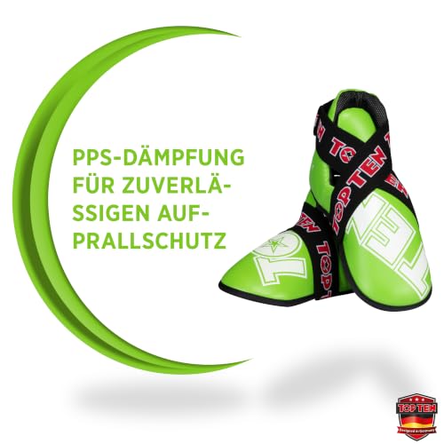TOP TEN Fußschutz „Superlight“ für den Wettkampf
