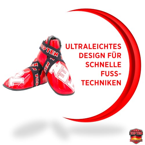TOP TEN Fußschutz „Superlight“ für den Wettkampf