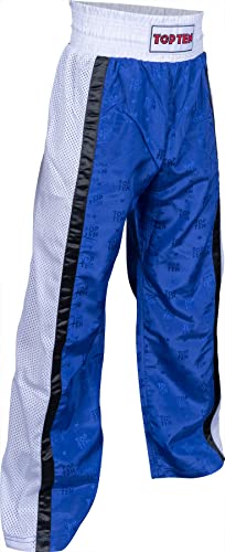 TOP TEN Kickboxhose Mesh | Pointfighting | Leicht- und Vollkontakt Kickboxen | WAKO