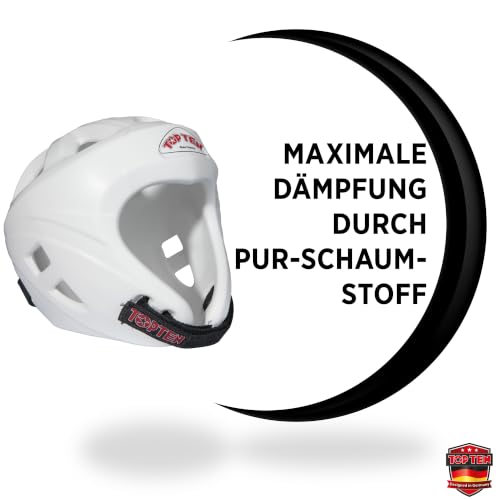 TOP TEN Kopfschutz Avantgarde |WAKO Approved | ITF Approved | Kickboxen | TKD