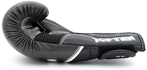 TOP TEN Boxhandschuhe Männer & Frauen 4select – Professionelle Kunstleder-Box Handschuhe Männer | Innovative 4-Schicht IMF-Polsterung für maximalen Schutz & Dämpfung