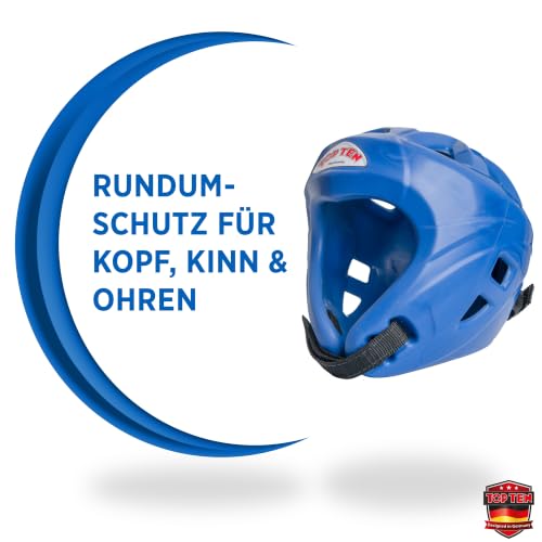 TOP TEN Kopfschutz Avantgarde |WAKO Approved | ITF Approved | Kickboxen | TKD