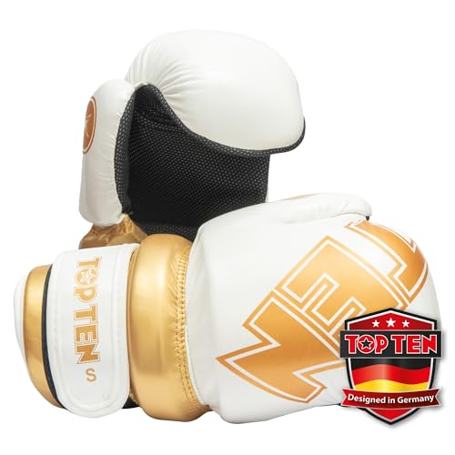 TOP TEN Pointfighter Glossy Block | Kickbox-Handschuhe | WAKO Approved | Original TOP TEN