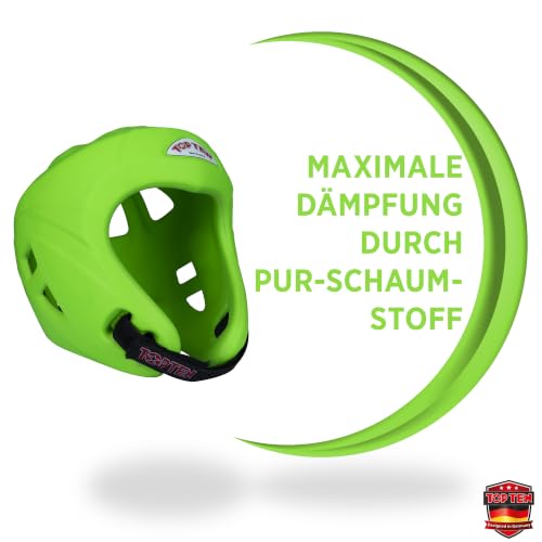 TOP TEN Kopfschutz Avantgarde |WAKO Approved | ITF Approved | Kickboxen | TKD