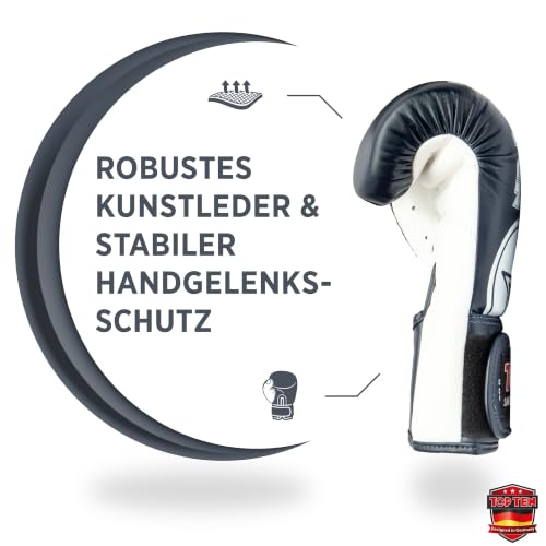 TOP TEN Boxhandschuhe Kids | Kinderboxhandschuhe | schmale Passform | 6-8 oz