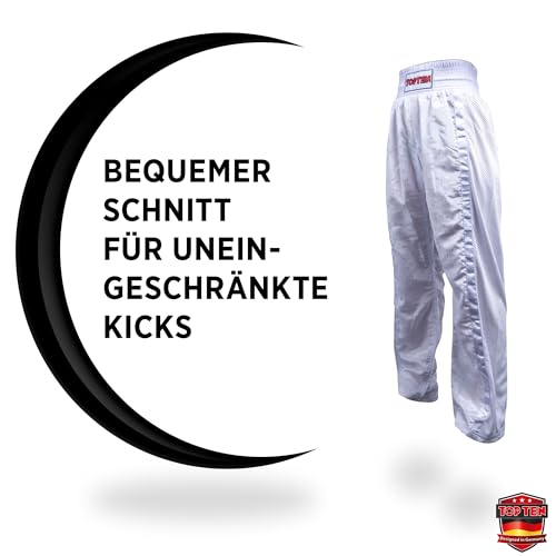 TOP TEN Kickboxhose Mesh | Pointfighting | Leicht- und Vollkontakt Kickboxen | WAKO